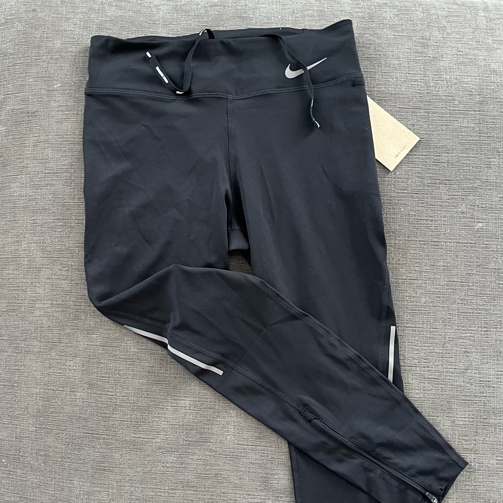 *NWT* Nike Running Women's Faster Dri-Fit 7/8 Leggings - Picture 2 of 3